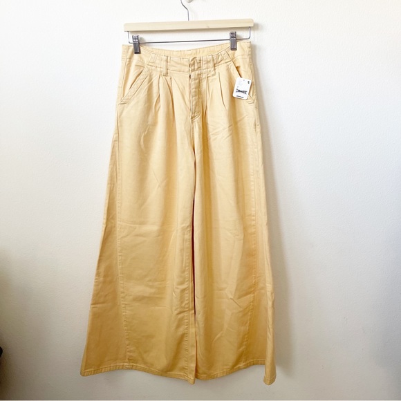 FREE PEOPLE Women' Light As Spring Wide Leg Trousers NEW WITH TAG - Picture 6 of 14